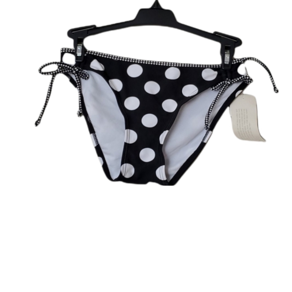 NWT Hula honey polka dot bottom bikini swim